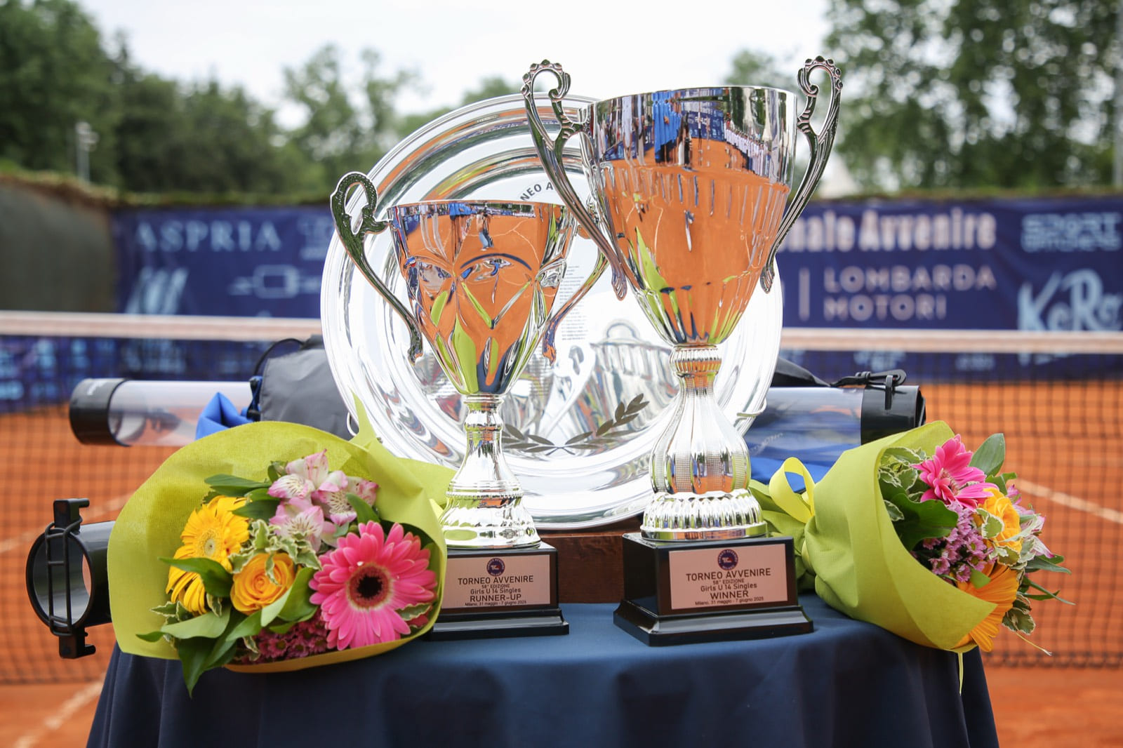 Avvenire Tournament 2025 - trophies of the 58th edition