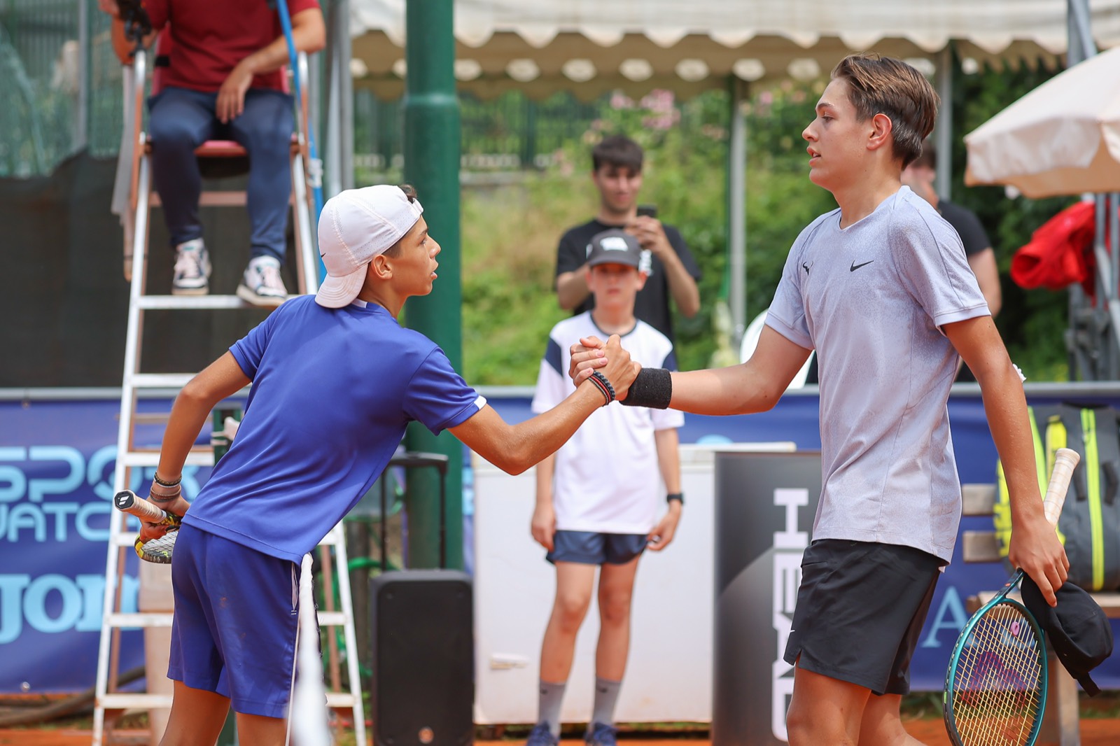Avvenire Tournament 2025 - handshake at the end of the match