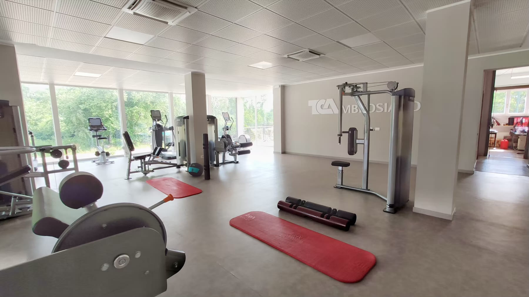 Sala attrezzi professionale TCA