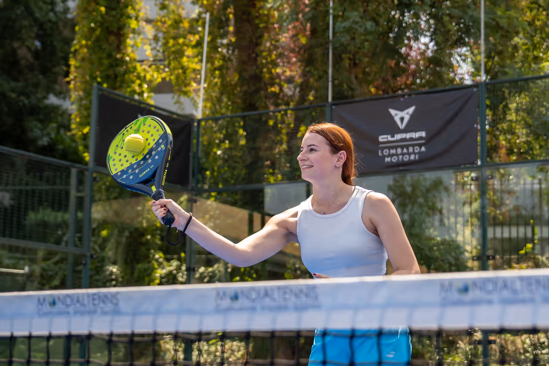 Campo da padel del TC Ambrosiano